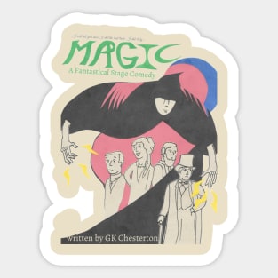 Magic by GK Chesterton Sticker